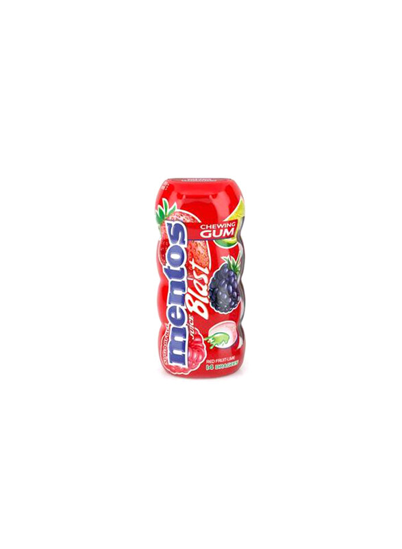 

Mentos Pocket Bottle Red Fruit Lime Chewing Gum, 24g