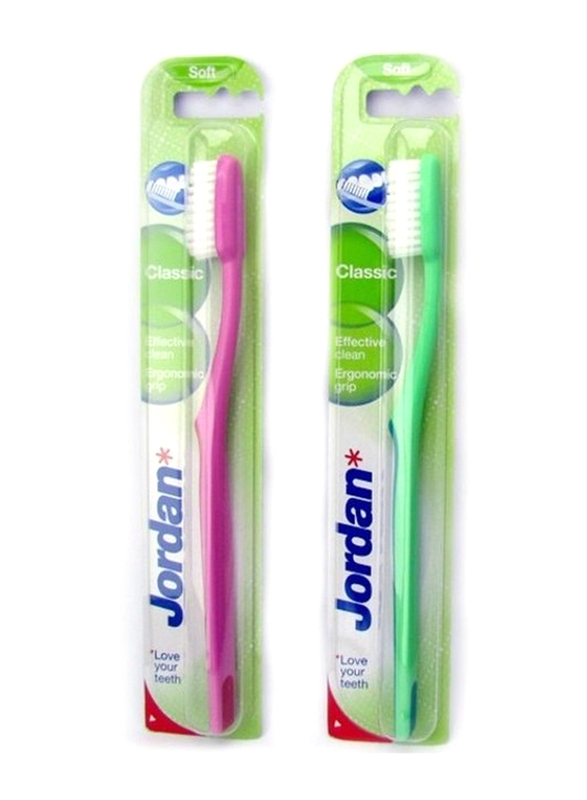 

Jordan Classic MultiTufted Soft Toothbrush