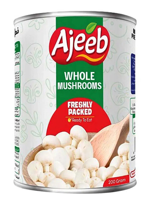 

Ajeeb Whole Mushrooms, 200g