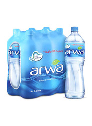 Arwa Mineral Water, 6 Pet Bottles x 1.5 Liter