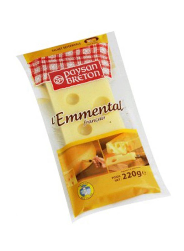 Paysan Breton L'Emmental Cheese Portion, 220g
