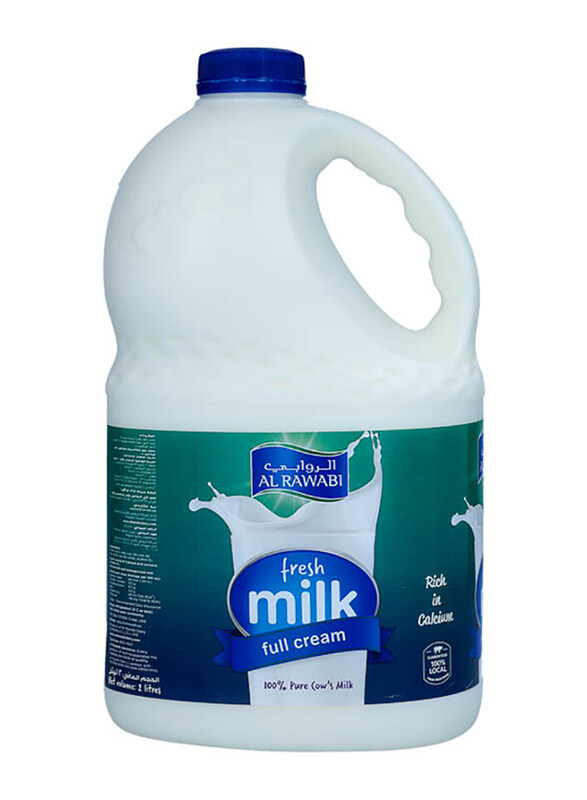 

Al Rawabi Full Cream Fresh Milk, 2 Liters