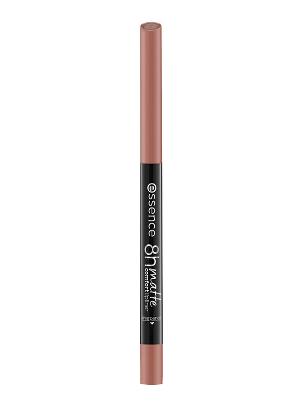 

Essence 8H Matte Comfort Lip Pencil, 03 Soft Beige, Beige