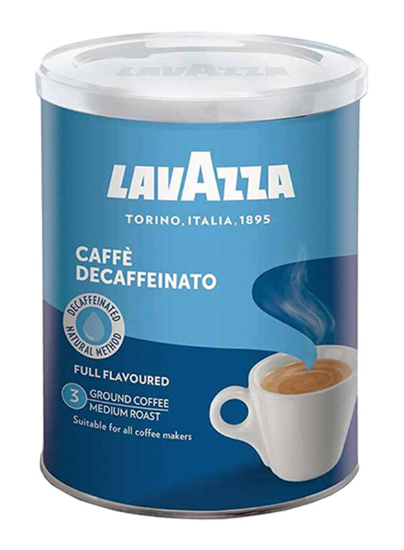 

Lavazza Dek Decaffeinated Espresso Ground Coffee, 250g