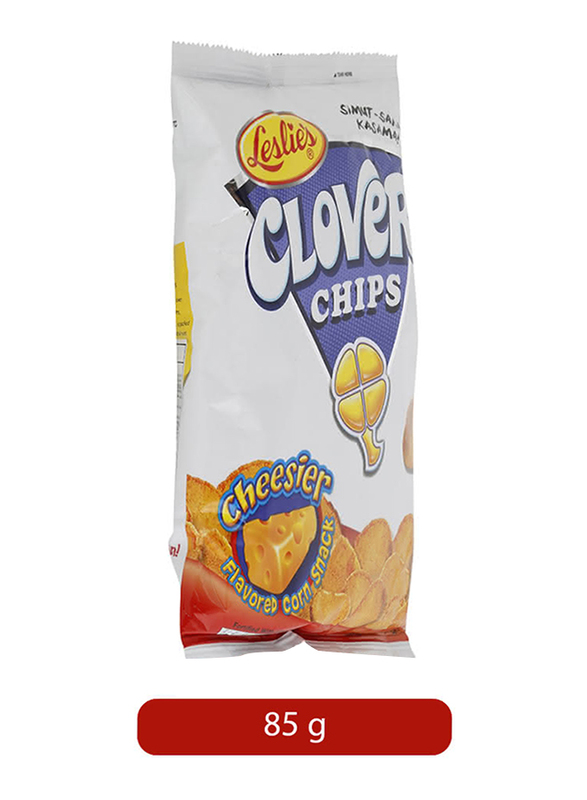 Leslies Clover Cheesier Flavor Corn Chips, 85g
