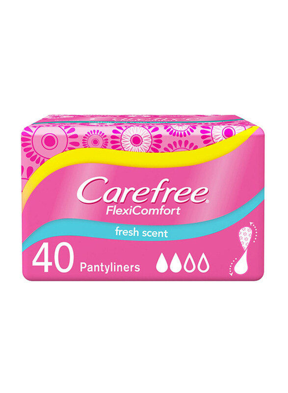 

Carefree Flexi Comfort Fresh Scent Panty Liners, 40 Pads