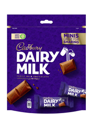 Cadbury Dairy Milk Plain Mini Chocolate Bag, 168g