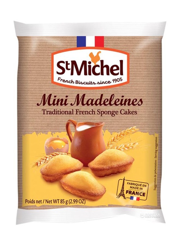 St Michel Mini Madeleines French Sponge Cake, 85g