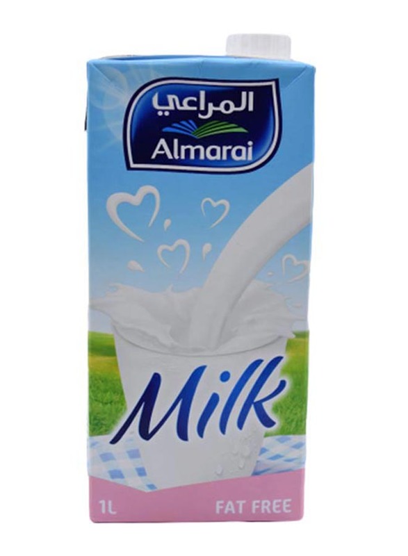 Al Marai Fat Free Long Life Milk, 1 Liter