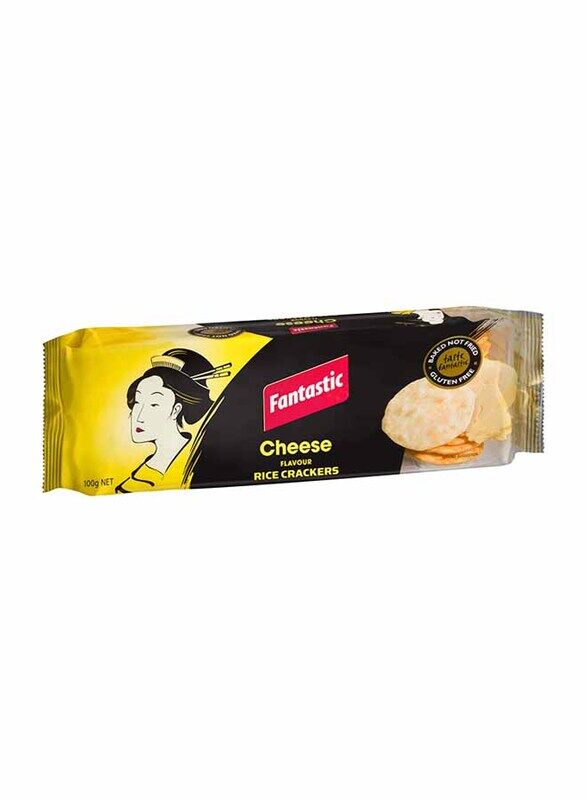 

Fantastic Cheese Rice Crackers, 100g