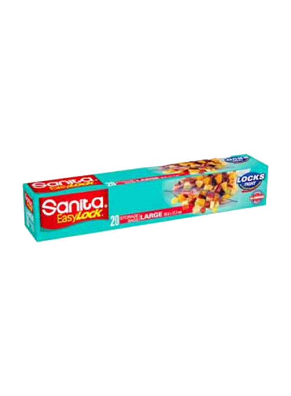 

Sanita Easy Lock Food Storage Box, 50 Bags