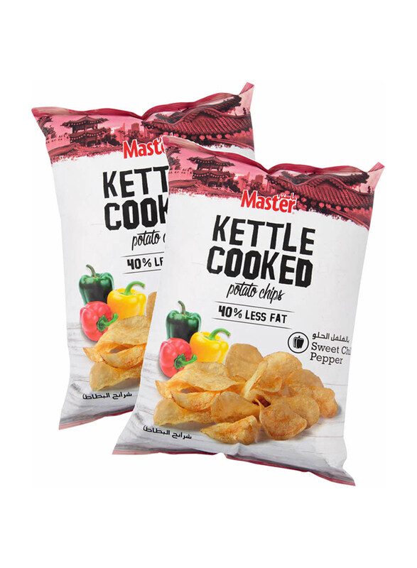 

Master Kettle Chips Swt Chili Peper, 2 x 170g
