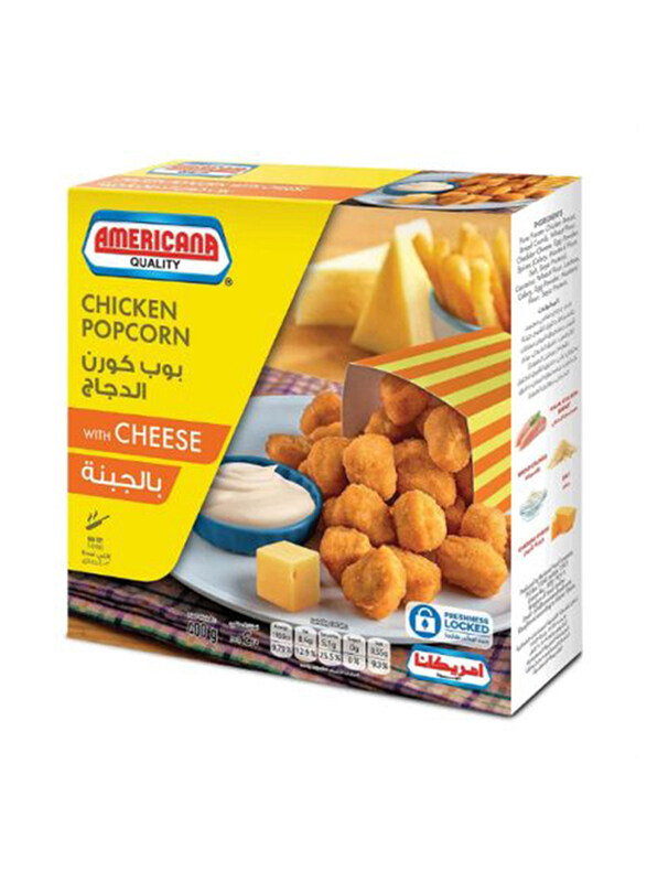 

Americana Chicken Cheese Popcorn, 400g