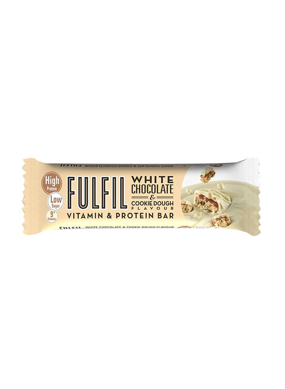 

Fulfil White Chocolate & Cookie Dough Bar, 55g