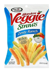 Sensible Portions Garden Veggie Straw Zesty Ranch Vegetable and Potato Snack, 30g