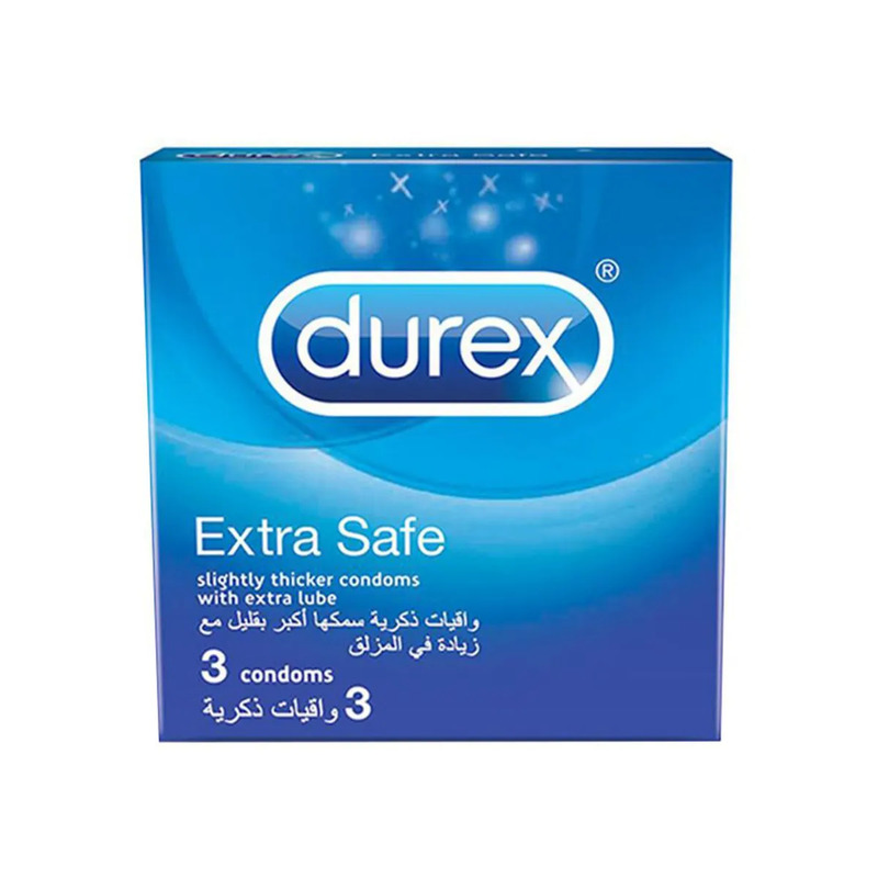 

Durex Extra Safe Condoms, 3 Pieces