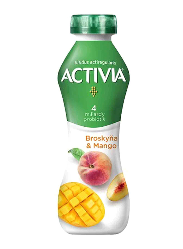 Activia Yoghurt GO Peach & Mango, 180ml