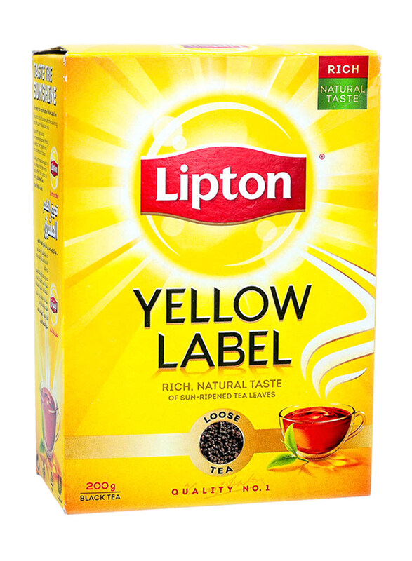 

Lipton Yellow Label Black Tea, 200g