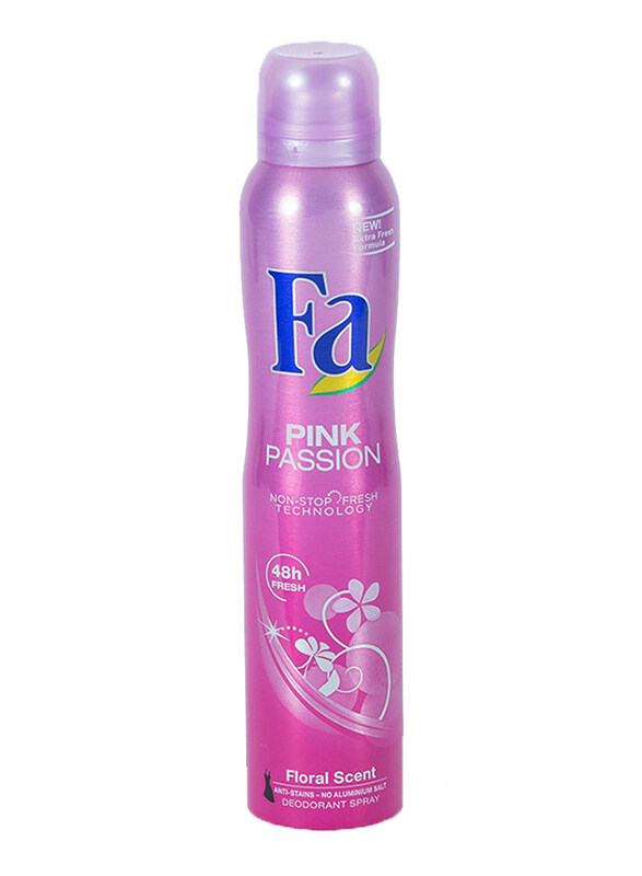 

Fa Pink Passion Floral Scent Deodorant Spray for Women, 200 ml