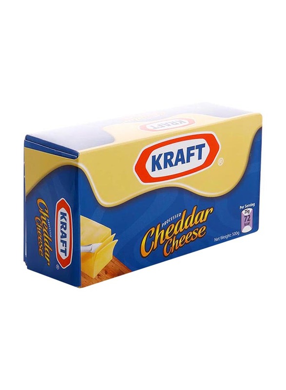 Kraft Cheddar Cheese Block, 500g
