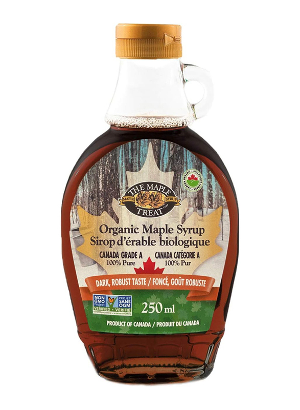 

The Maple Treat Robust Taste Maple Organic Flavour Syrup with Dark, 250ml