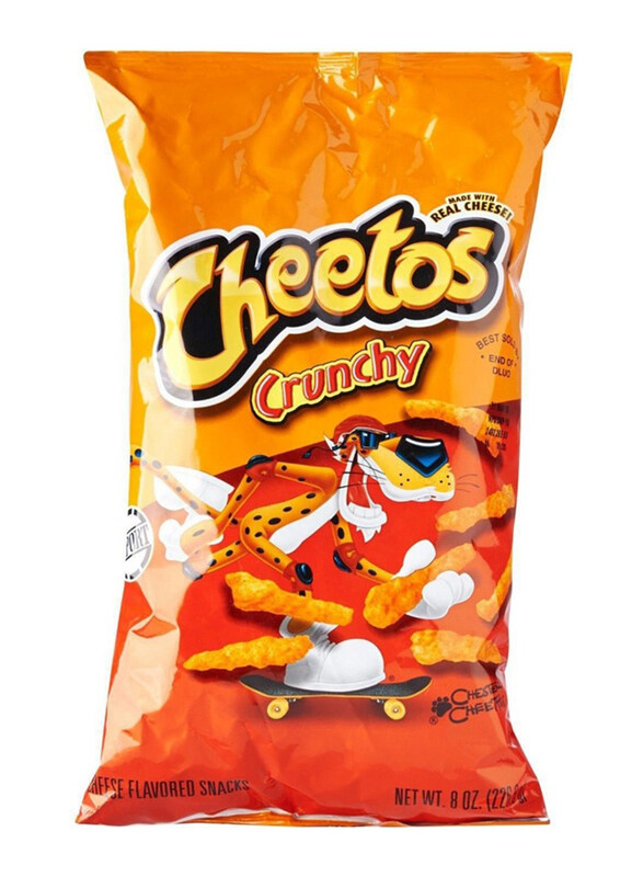 

Cheetos Cheese Crunchy Snacks, 226g