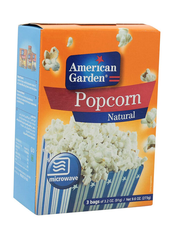 

American Garden Microwave Natural Regular Popcorn, 2 x 273g