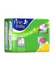 Fine Baby DoubleLock Technology Diapers, Size 1, Newborn, 2-5 kg, 21 Count