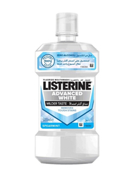 Listerine Spearmint Zero Alcohol Advanced Whitening Mouthwash, 500ml