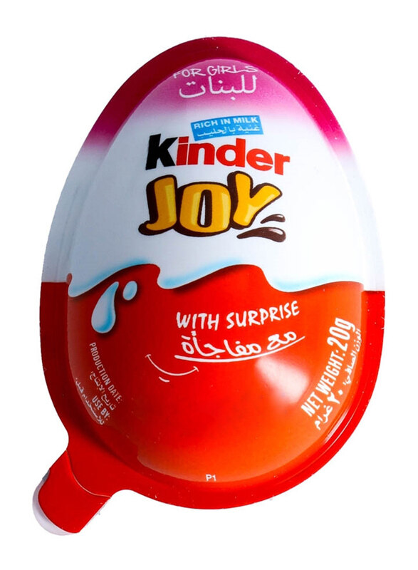 

Kinder Joy Chocolate Eggs For Girl, 20g