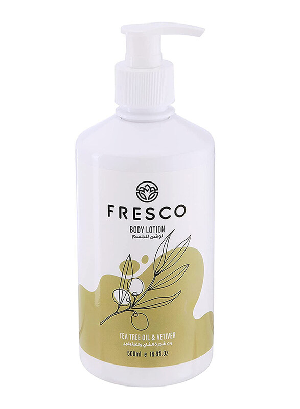 

Fresco Tea Tree Oil & Vetiver Body Lotion, 500ml