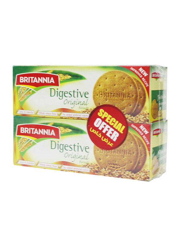 

Britannia Digestive Biscuits, 2 x 400g