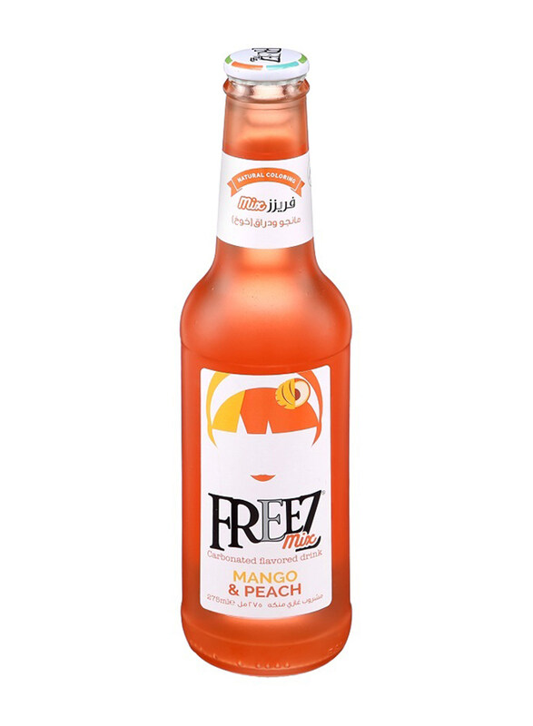 

Freez Mix Carbonated Mango and Peach Flavoured Drink, 275 ml