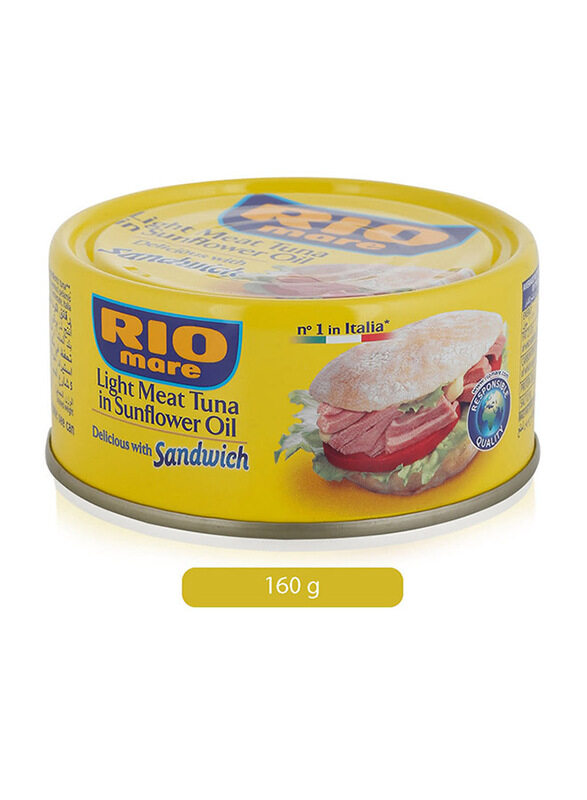 

Rio Mare Tuna Sandwich in Sunflower Oil, 160g