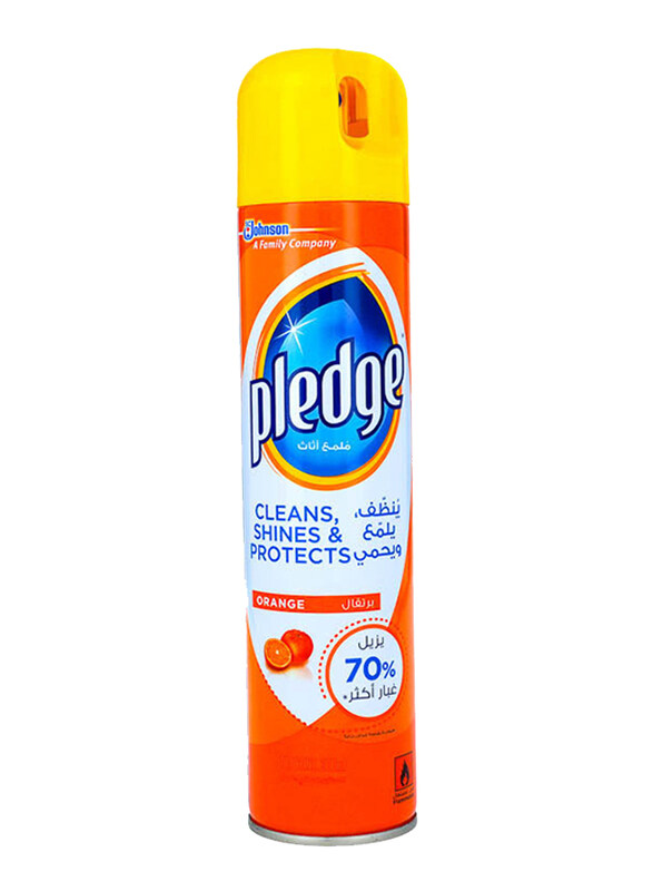 

Pledge Orange Spray Furniture Cleaner, 300ml