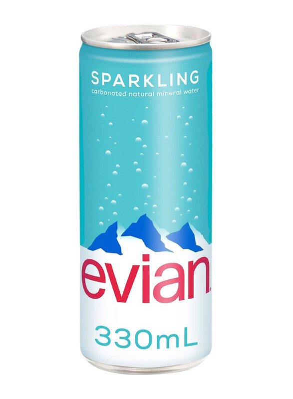 

Evian Sparkling Water Can, 330ml