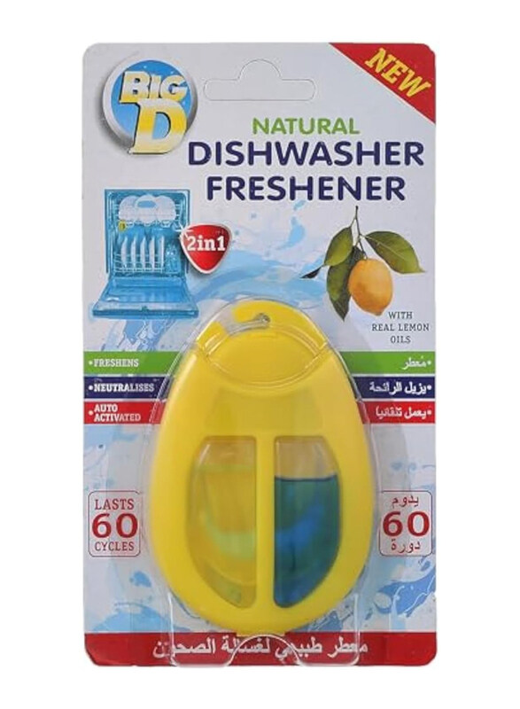 

Big D Lemon Zest Dishwasher Freshener, 200g