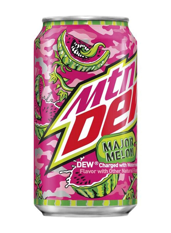 

Mountain Dew Major Melon Soda, 355ml