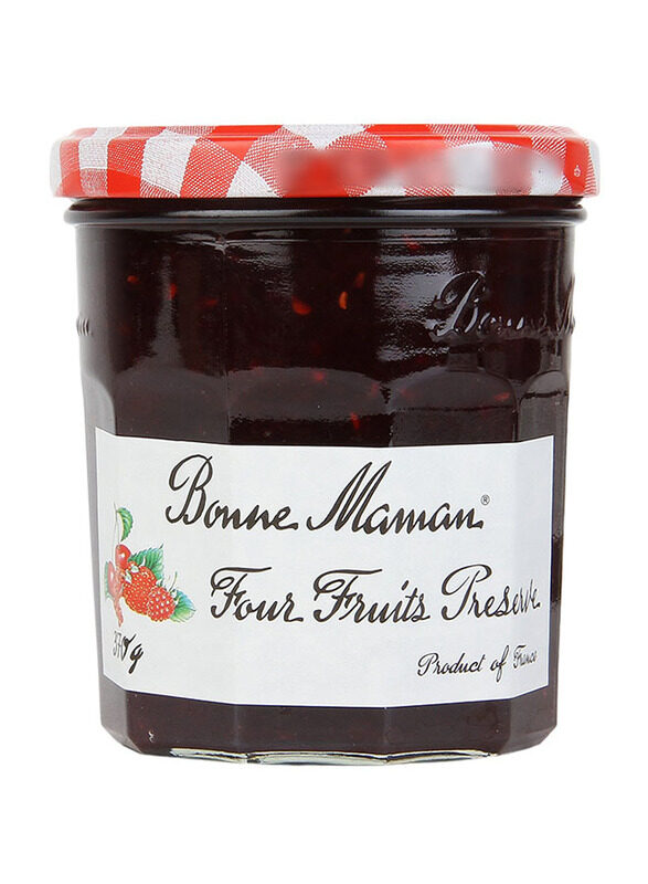 

Bonne Maman Four Fruits Preserve Jam, 370g