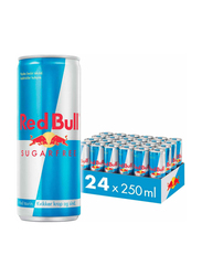 Red Bull Sugar Free Energy Drink, 24 x 250ml