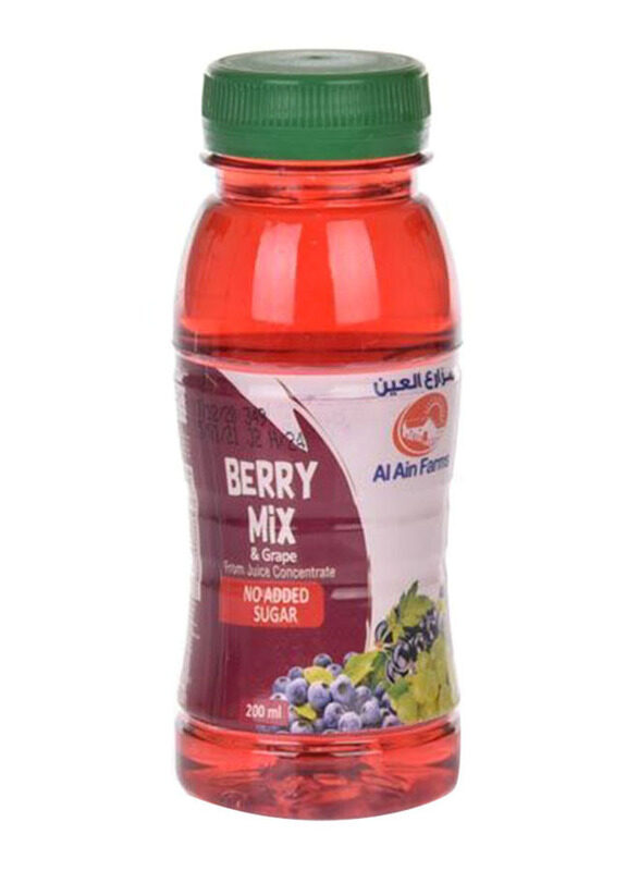 

Al Ain Farms Berry Mix & Grape Juice, 200ml