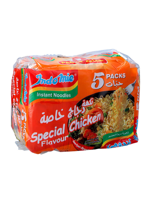 Indomie Special Chicken Instant Noodles, 5 Packs x 75g