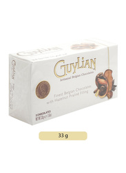 Guylian Artisanal Belgian Chocolate with Hazelnut Praline Filling, 3 x 11g