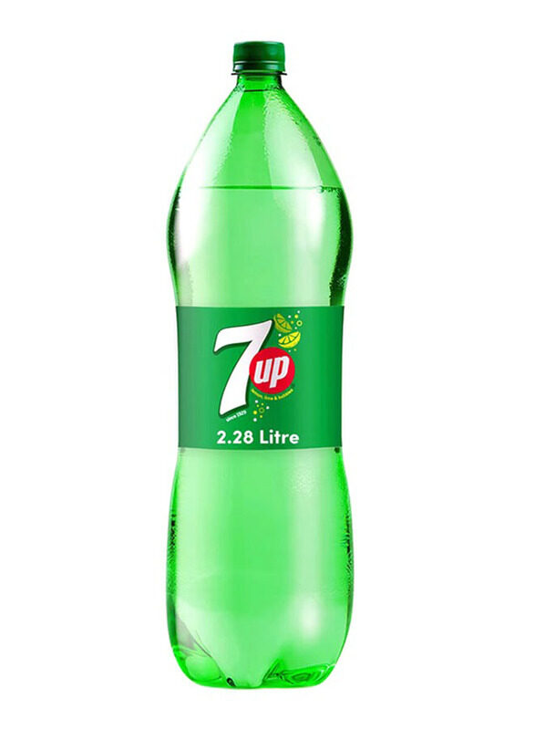 

7Up Soft Drink Bottle, 2.28 Liters