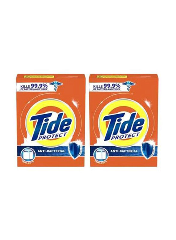 

Tide Fast Action Antibacterial Automatic Washing Powder, 2 x 2.5KG