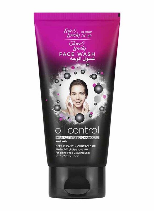 

Glow & Lovely Oil Control with Activated Charcoal Face Wash, 150ml