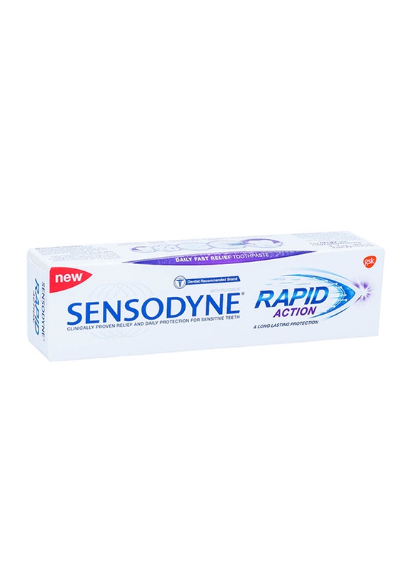 Sensodyne Rapid Action Toothpaste, 75ml