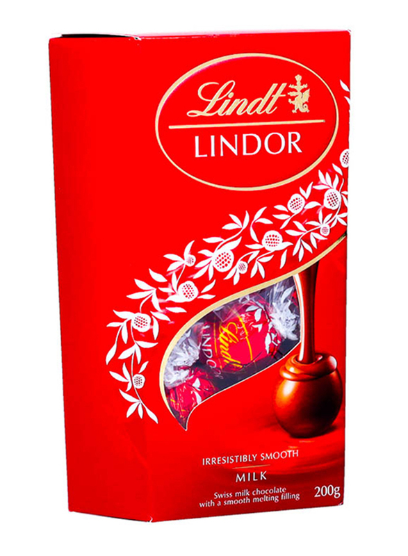 Lindt Milk Lindor Chocolates, 200g