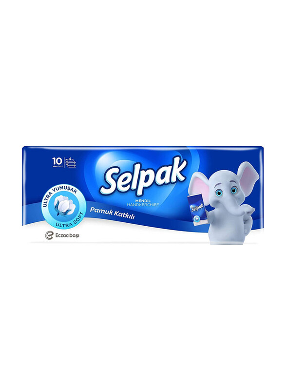 

Selpak Facial Pocket Tissue Hanky Classic, 10 Sheets