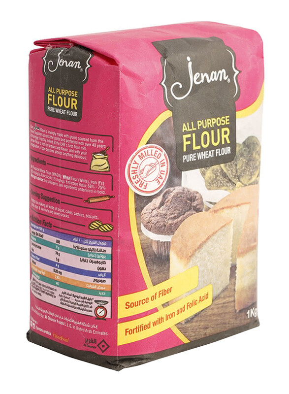 

Jenan Pure Wheat Flour, 1 Kg